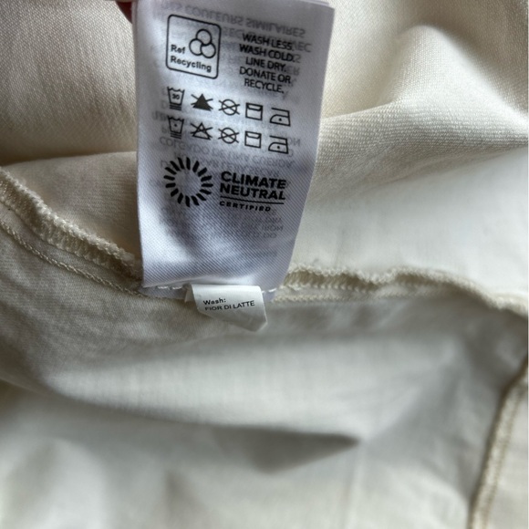 Reformation Kendi Denim Midi Dress in Fior Di Latte - Picture 11 of 11